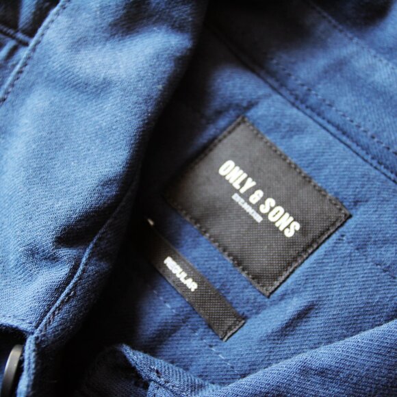 BNWT SS21 ONLY & SONS ONSOBRIAN QUILTED OVERSHIRT L - Picture 9 of 12